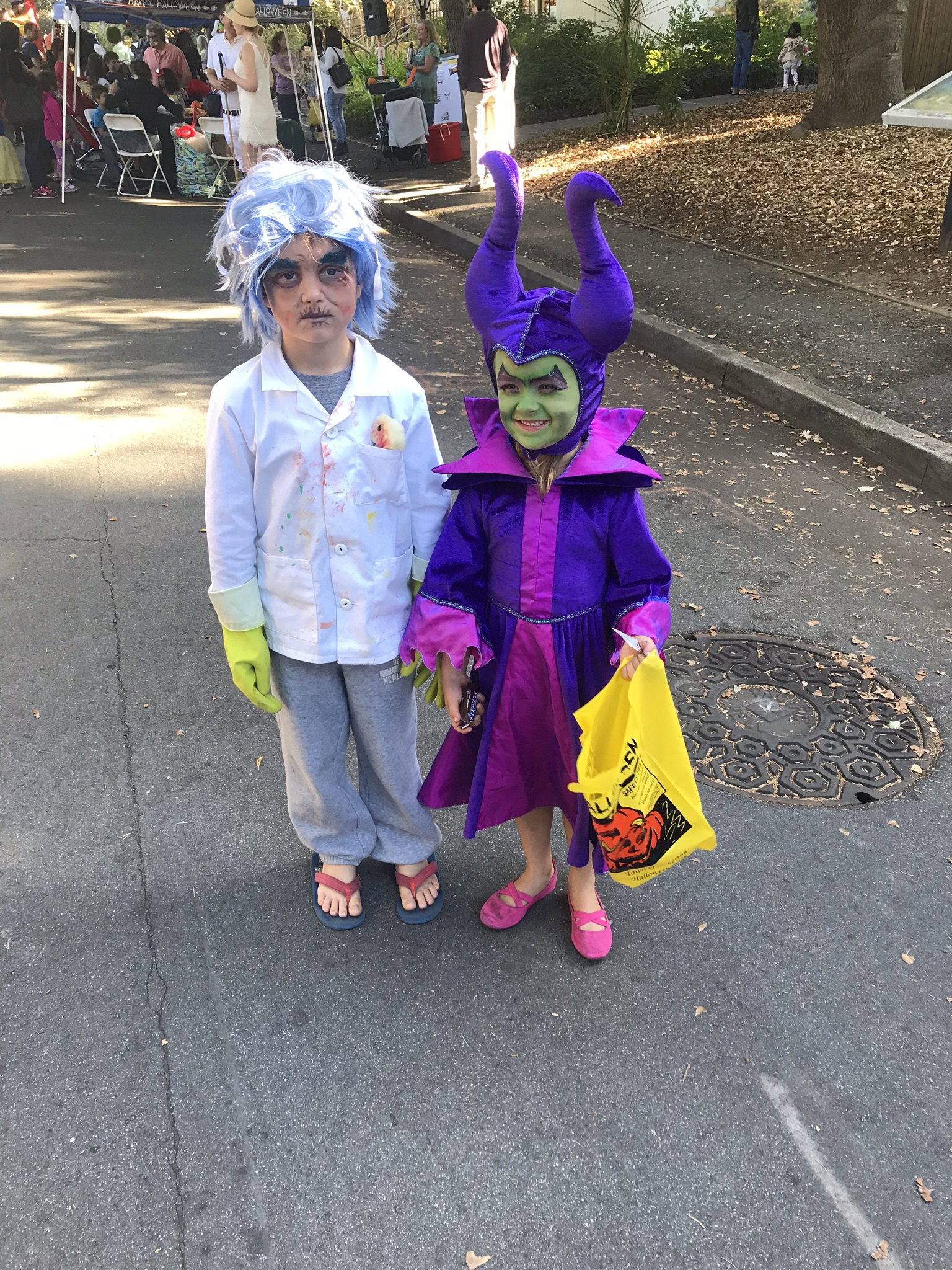 Mad Scientist and Maleficent